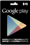 15 Google Play Gift Card 