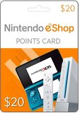 20 Nintendo E-Shop Gift Card 